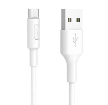 Кабель Hoco X25 Soarer , Micro-USB, 1A, White, длина 1,2м, BOX HOCO купить в Украине