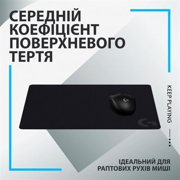 Игровая поверхность Logitech G240 Black (943-000785) Logitech купить в Украине