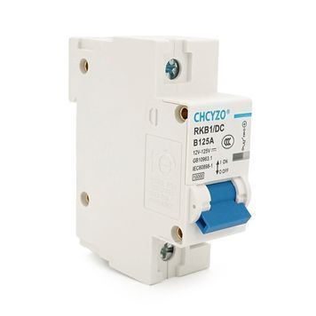 Автоматический выключатель постоянного тока CHCYZO RKB1 / DC-B125, 1P, 125A, 12-125V ZUBR купить в Украине