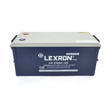 Акумуляторна батарея Lexron LR-DCK-12-210 Carbon-Gel 12V 210 Ah DEEP CYCLE (522 x 240 x 222) 59.5kg JHEMCU купити в Україні