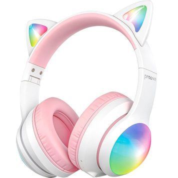 Bluetooth-гарнітура Proove Kids LumiCat (APP) White/Pink (HPLC0001AP25) Proove купити в Україні