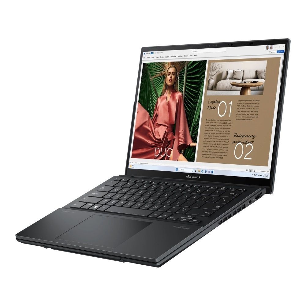 Ноутбук Asus Zenbook Duo UX8406CA-QL046W (90NB14X1-M001N0) Inkwell Gray Asus купить в Украине