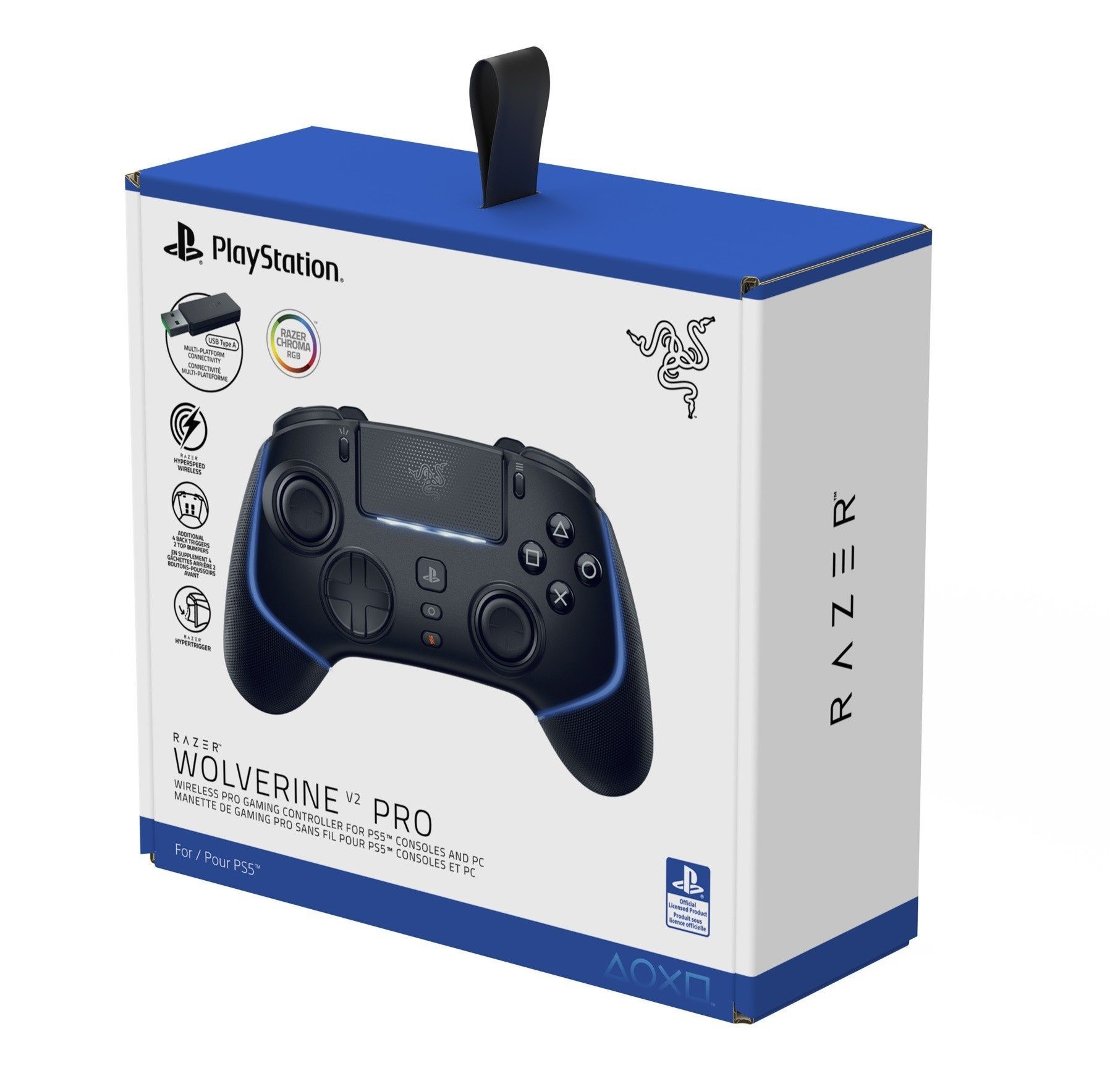 Геймпад Razer Wolverine V2 PRO for PS5 Black (RZ06-04710100-R3G1) Razer купить в Украине