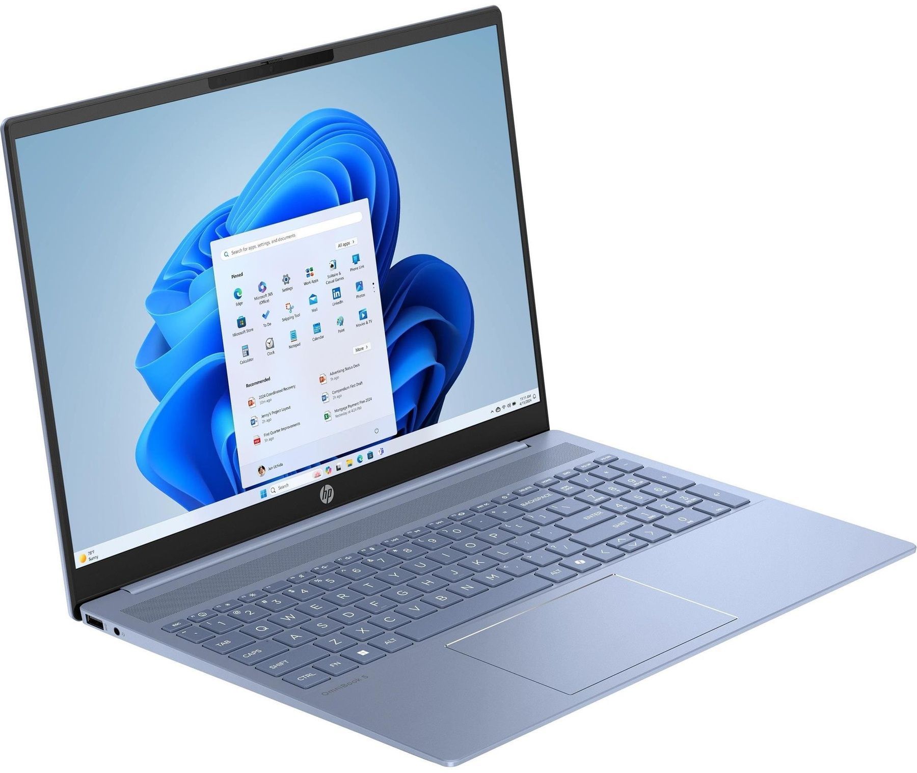 Ноутбук HP OmniBook 5 16-af1004ua (BV5V7EA) Blue HP купить в Украине