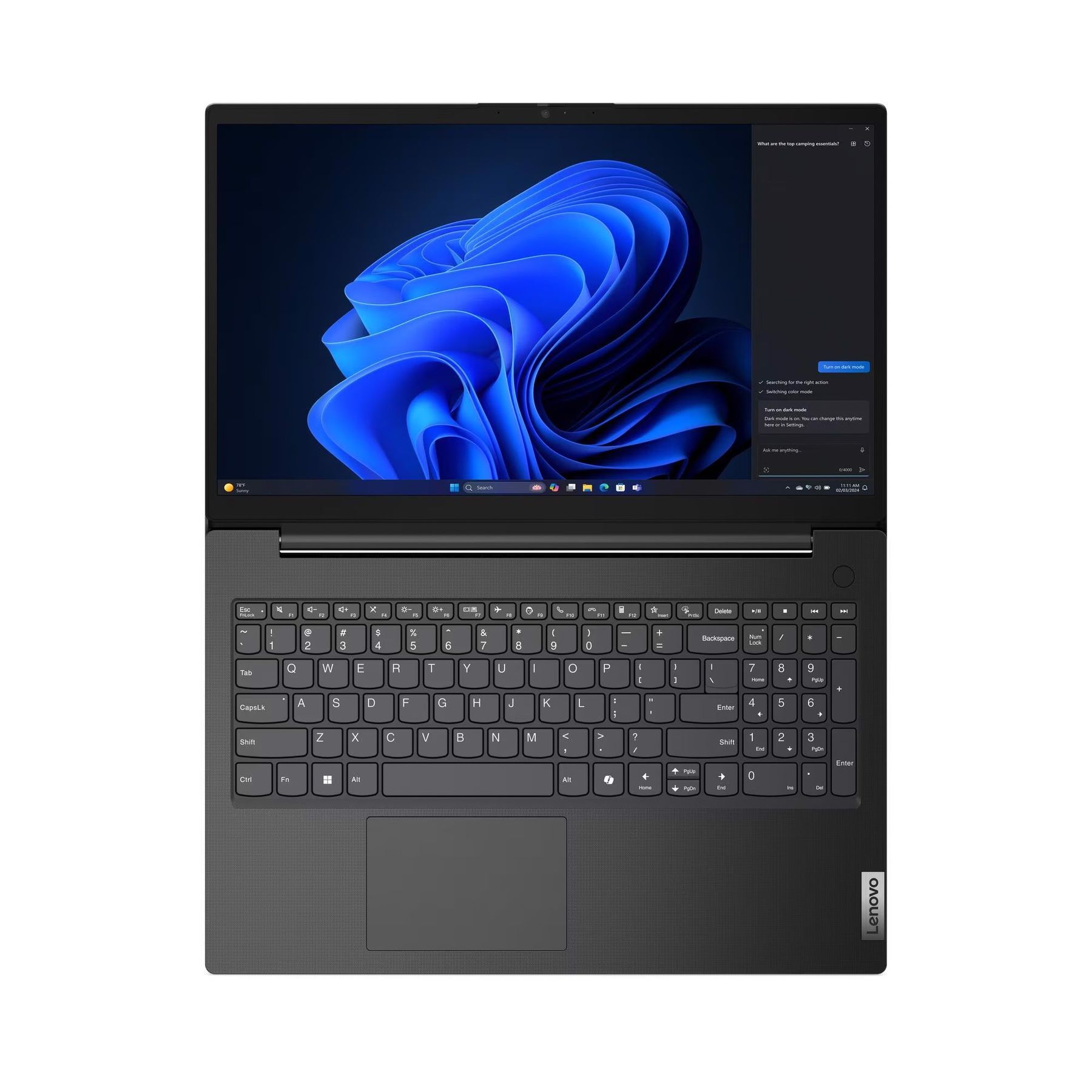 Ноутбук Lenovo V15 G5 IRL (83GW00C1RA) Business Black Lenovo купити в Україні