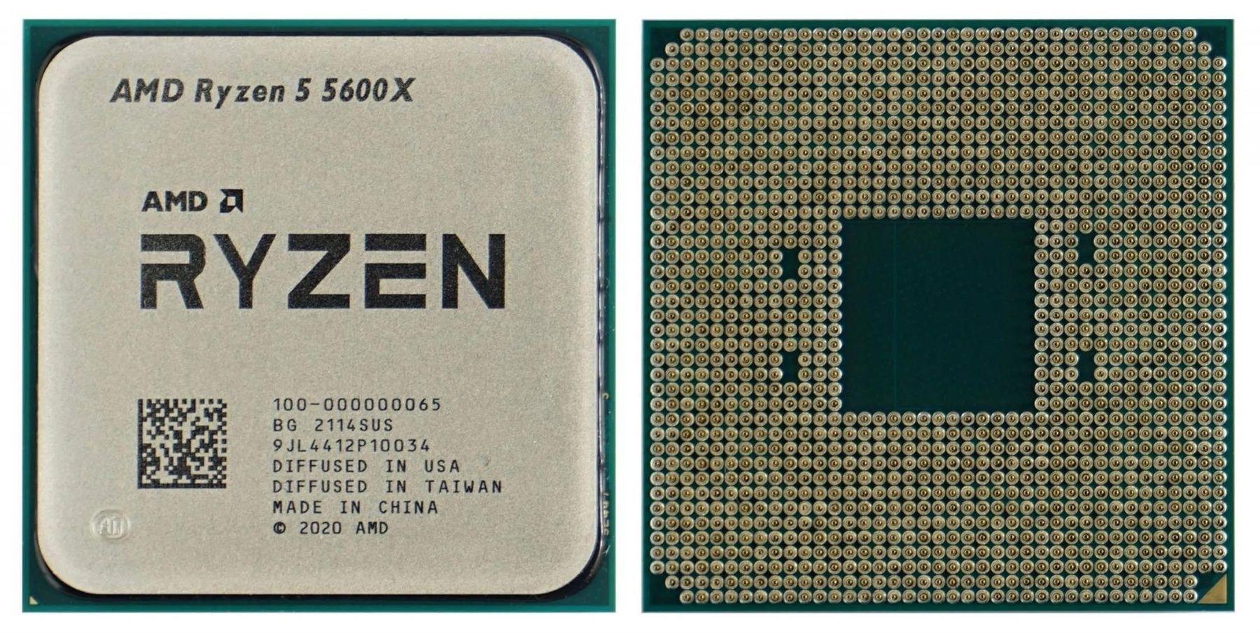 Процессор AMD Ryzen 5 5600X (3.7GHz 32MB 65W AM4) Box (100-100000065BOX) AMD купить в Украине