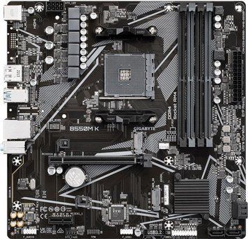 Материнская плата Gigabyte B550M K Socket AM4 Gigabyte купить в Украине