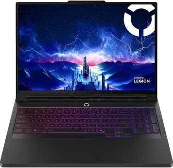 Lenovo Legion Pro 7 16IAX10H (83F50080US) Eclipse Black (16 / OLED / 2560x1600 / 240Hz / Ultra 9 275HX / 32GB RAM / 1TB SSD / RTX 5080 / Windows 11 Pro) * Lenovo купити в Україні
