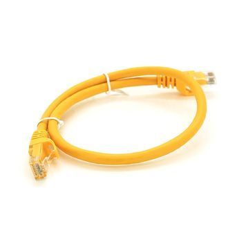 Патч-корд литий RITAR, UTP, RJ45, Cat.6, 0.5m, жовтий, Cu (мідь) Ritar купити в Україні