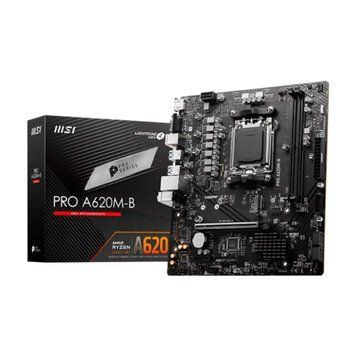 Материнська плата MSI PRO A620M-B (sAM5, AMD A620, DDR5, mATX) MSI купити в Україні