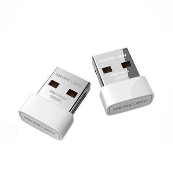 Беспроводной сетевой адаптер Wi-Fi-USB MERCURY MW150US, 802.11bgn, 150MB, 2.4 GHz, WIN7 / XP / Vista / 2K / MAC / LINUX, BOX Q400 MERCURY купить в Украине