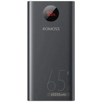 Универсальная мобильная батарея Romoss PEA40S Pro 40000mAh 65W Black (PEA40-382-2131H) Romoss купить в Украине