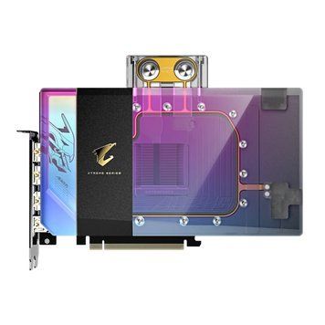 Відеокарта GIGABYTE Nvidia GeForce RTX 5090 AORUS XTREME WATERFORCE WB 32G (GV-N5090AORUSX WB-32GD) Gigabyte купить в Украине