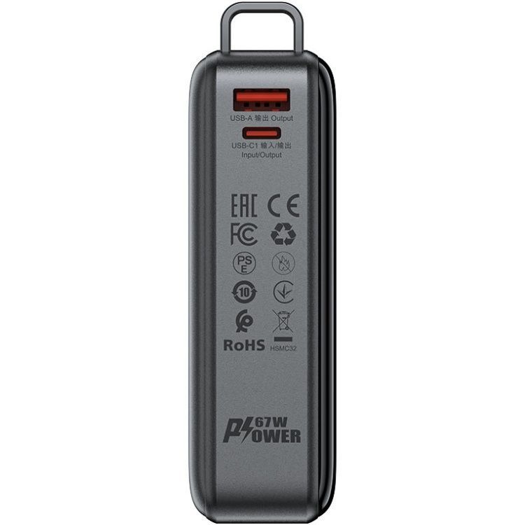 Універсальна мобільна батарея Acefast Magnetic M4 20000mAh 67W Black (6974316282723) Acefast купити в Україні