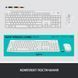 Комплект клавіатура та мишка Logitech MK295 Silent UA Off-White (920-009824) Logitech &mdash; фото