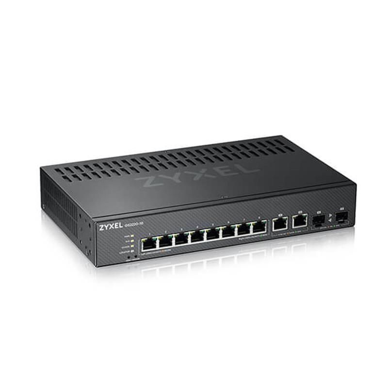 Комутатор ZYXEL NebulaFlex Pro GS2220-10 (GS2220-10-EU0101F) ZYXEL купити в Україні