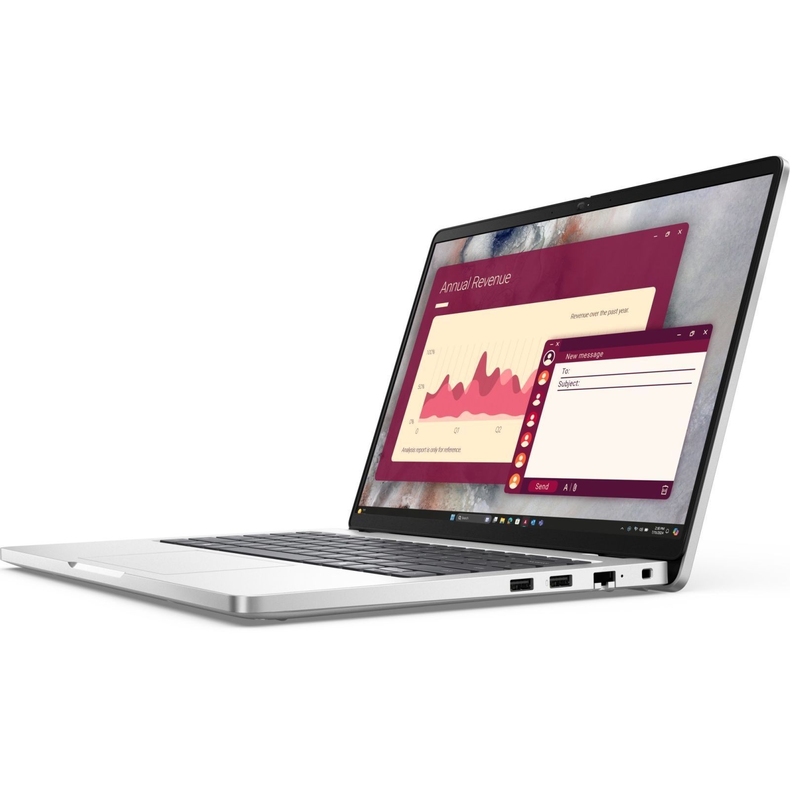 Ноутбук Dell Pro 14 (BTO109_PC14250_UA_UBU) Silver Dell купить в Украине