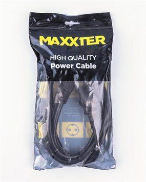 Кабель силовий Maxxter CL-22-6 (CEE7/7-C13), 3*1.5 мм кв, чорний, 1.8 м Maxxter купити в Україні