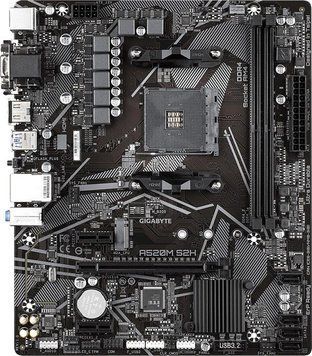 Материнська плата GIGABYTE A520M S2H (sAM4, AMD A520, PCI-Ex16) Gigabyte купить в Украине