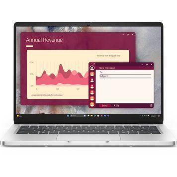 Ноутбук Dell Pro 14 (BTO109_PC14250_UA_UBU) Silver Dell купити в Україні