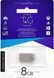 Флеш-накопичувач USB 8GB T&G 110 Metal Series Silver (TG110-8G) T&G &mdash; фото