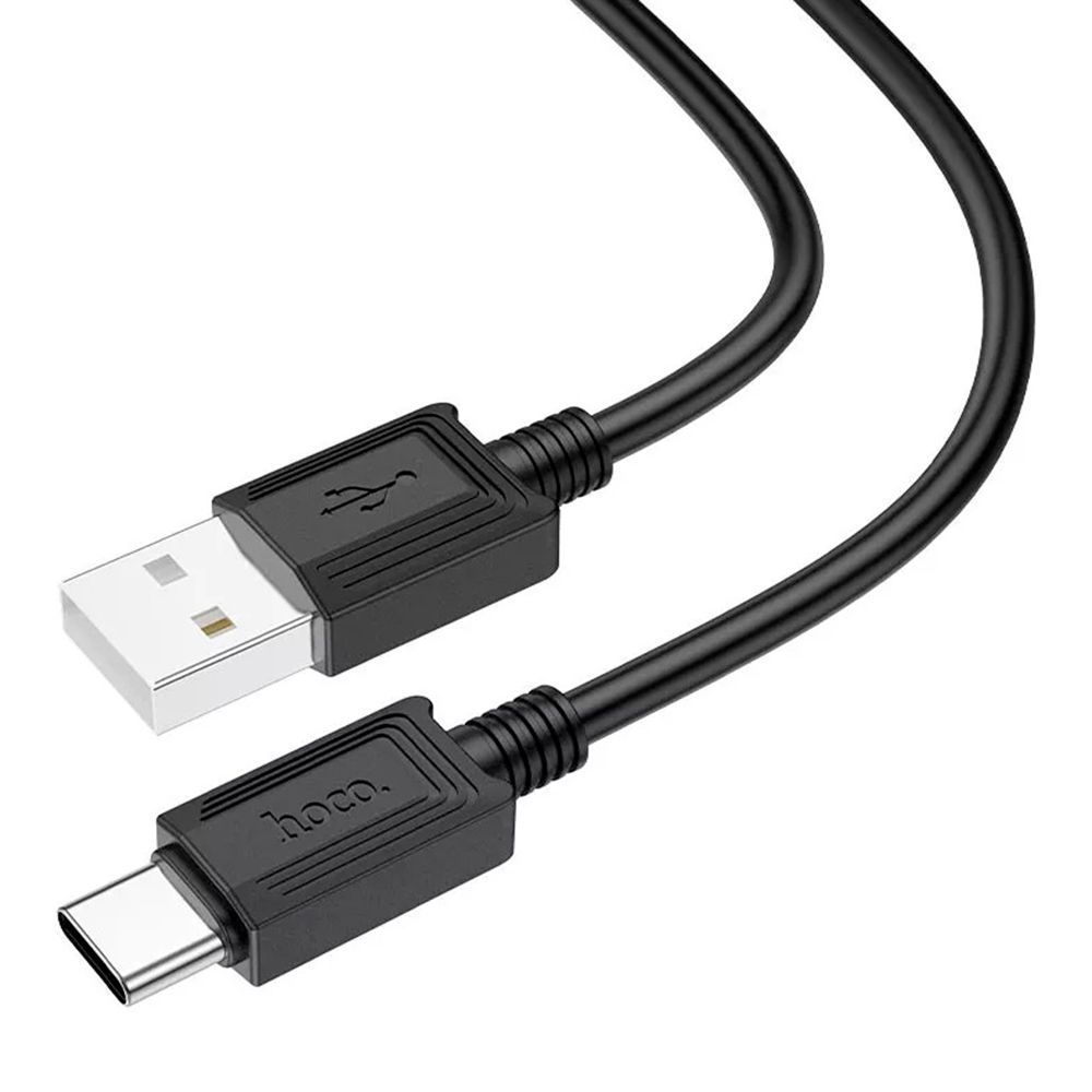 Кабель Hoco X73, Type-C-USB, 2.4A, Black, длина 1м, BOX HOCO купить в Украине