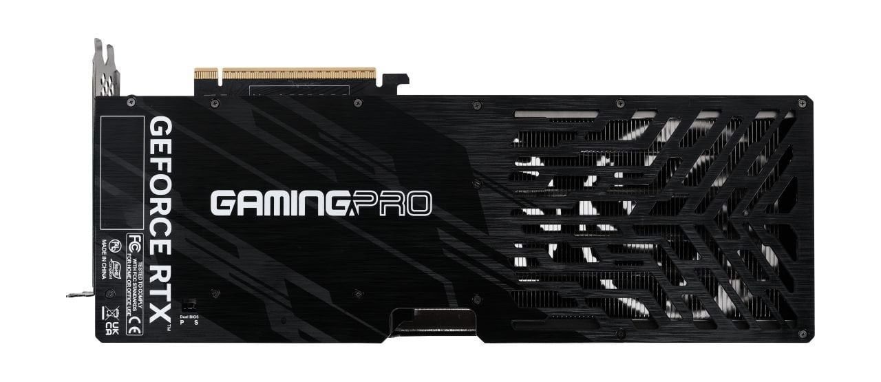 Відеокарта GF RTX 5070 Ti 16GB GDDR7 GamingPro-S Palit (NE7507T019T2-GB2031U) Palit купити в Україні