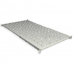 Полиця 19" 4 точки кріпл., 850мм глиб., перфорована, т.м.2мм, сіра Voltronic купить в Украине