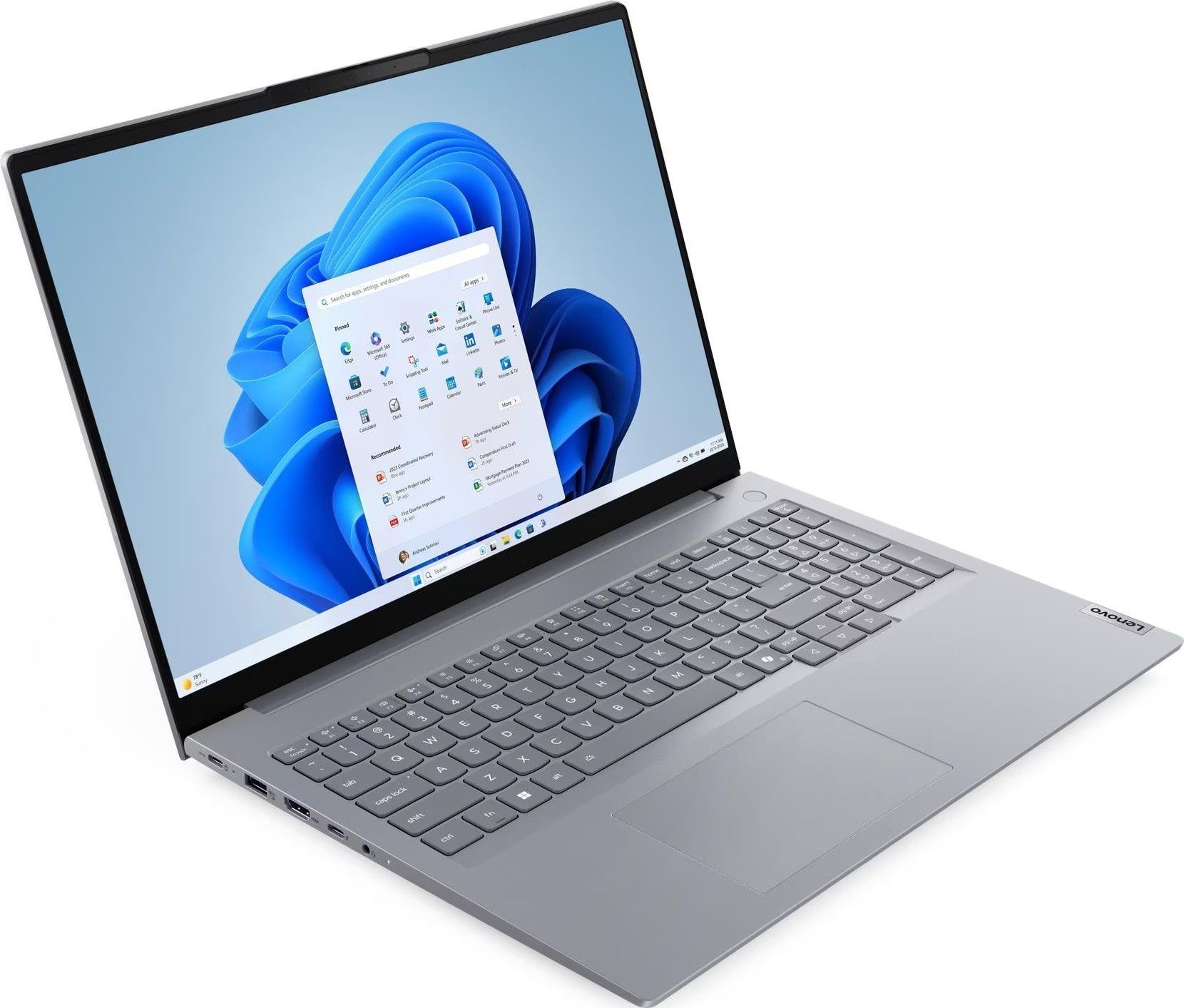 Ноутбук Lenovo ThinkBook 16 G9 IRL (21US005RRA) Arctic Grey Lenovo купить в Украине