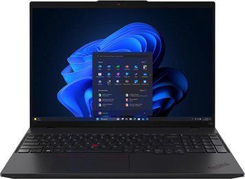 Lenovo ThinkPad L16 Gen 2 (21SA002EGE) Black (16 / IPS / 1920x1200 / 60Hz / Intel Core Ultra 7 255U / 16GB RAM / 512GB SSD / Intel UHD Graphics / Windows 11 Pro) * Lenovo купити в Україні
