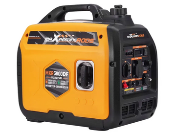 Генератор инверторный БЕНЗИН / ГАЗ MXR3800DF (3,2 kW), однофазный, 220V, 50Hz, обьем бака 4л, ручной запуск MXR купить в Украине