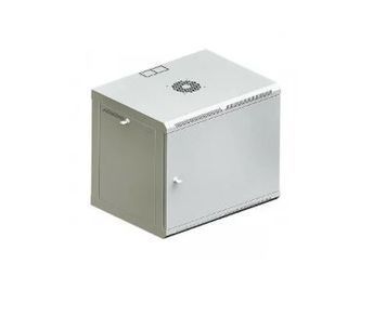 Шкаф телекоммуникационный 19" VAGO 12U, настенный, двери метал, серый, (640х600х450) VAGO купить в Украине