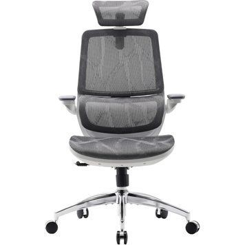Кресло офисное Sihoo M59AS Mesh Gray (M59AS-M301) Sihoo купить в Украине