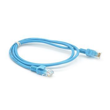 Патч-корд литий RITAR, CCA, UTP, RJ45, Cat.5e, 1m, синій Q1000 Ritar купити в Україні