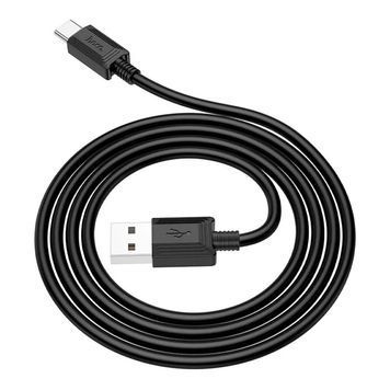 Кабель Hoco X73, Type-C-USB, 2.4A, Black, длина 1м, BOX HOCO купить в Украине