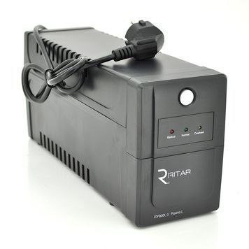 ДБЖ Ritar RTP800L-U (480W) Proxima-L, LED, AVR, 2st, USB, 2xSCHUKO socket, 1x12V9Ah, plastik Case. NEW! Ritar купити в Україні