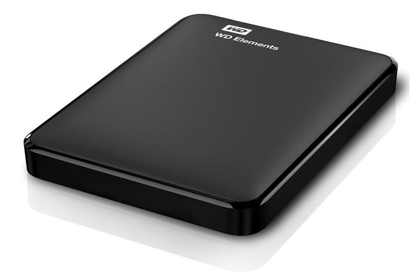 Внешний жесткий диск 2.5" USB 1.0TB WD Elements Black (WDBUZG0010BBK-WESN) WD купить в Украине