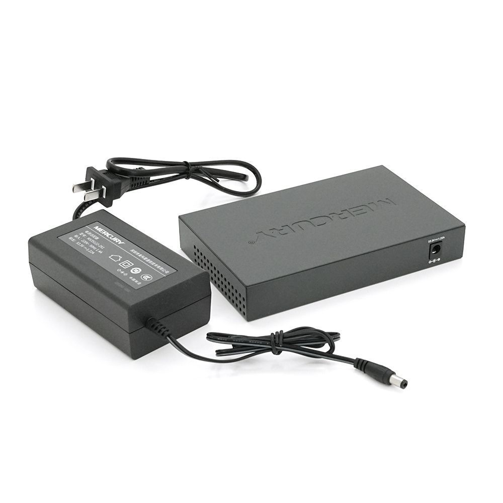 Комутатор POE 48V Mercury S109PS 8 портів POE + 1 порт Ethernet (Uplink) 10 / 100 Мбіт / сек, БП в комплекті, BOX Q200 (258 * 196 * 66) 0,72 кг (158 * 99 * 25) MERCURY купити в Україні