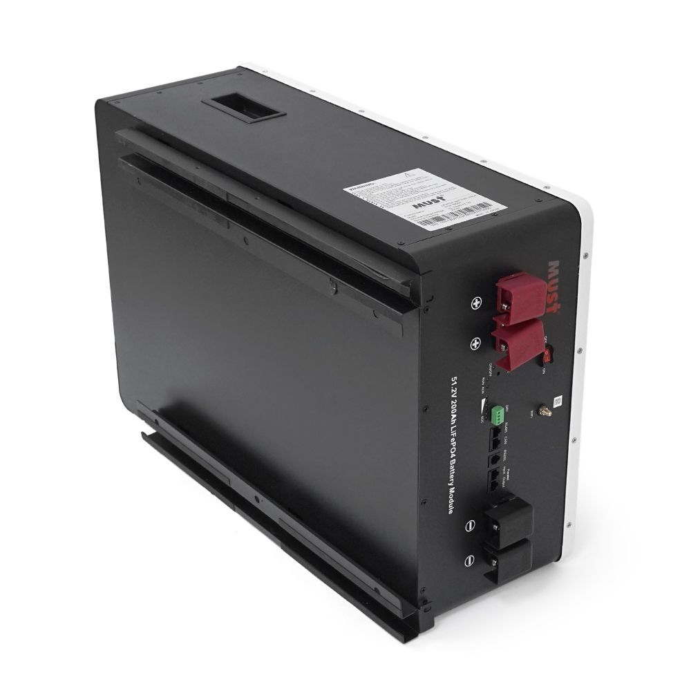 Аккумуляторная батарея Must LiFePO4 LP16-48200 51.2V 200Ah, 10,24kWh, BMS100A@16S, CAN2.0 / RS232 / RS485, 6000 cycles, 625x442x250, 80kg MUST купить в Украине