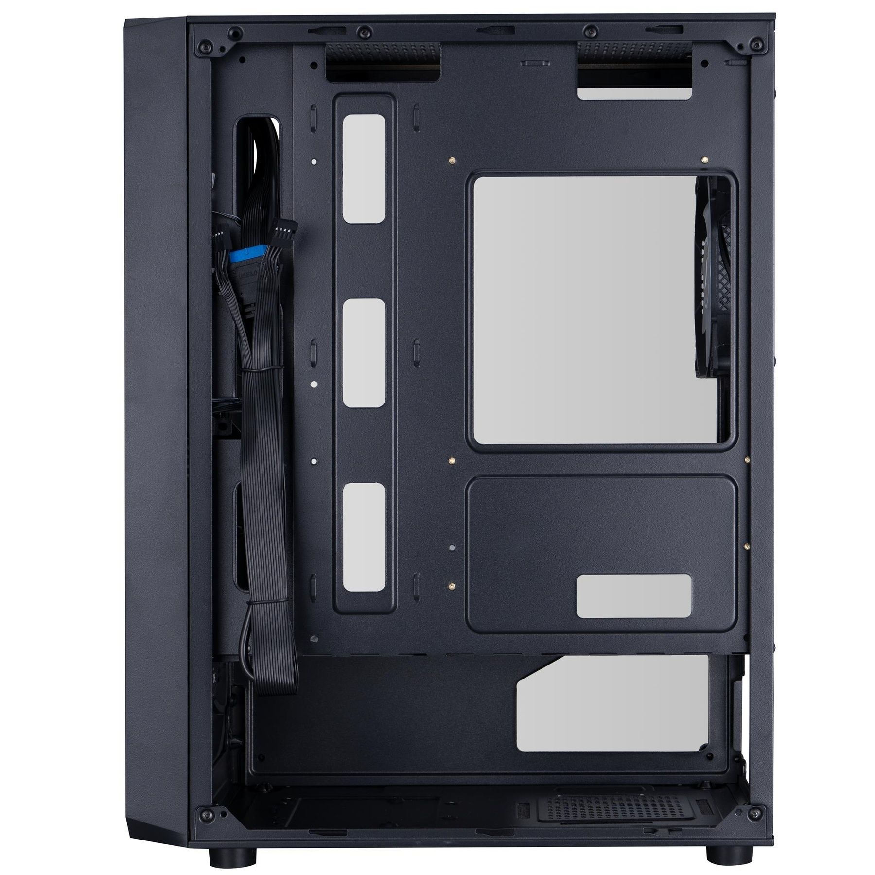 Корпус 1stPlayer FD3-M-BK-4F7 Black без БП 1stPlayer купить в Украине