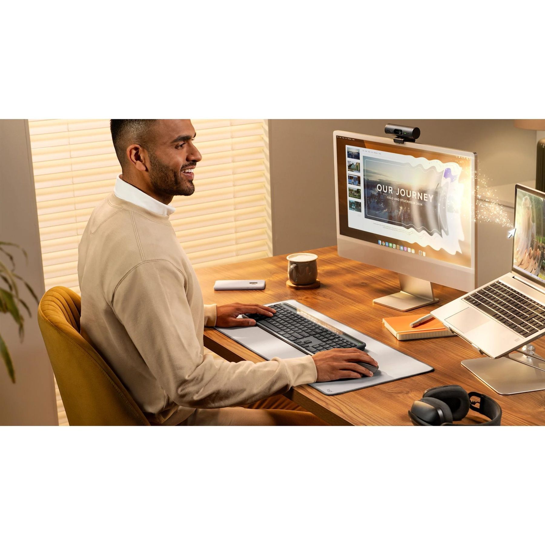 Клавиатура беспроводная Logitech Slim Solar+ for Business Graphite (920-013779) Logitech купить в Украине