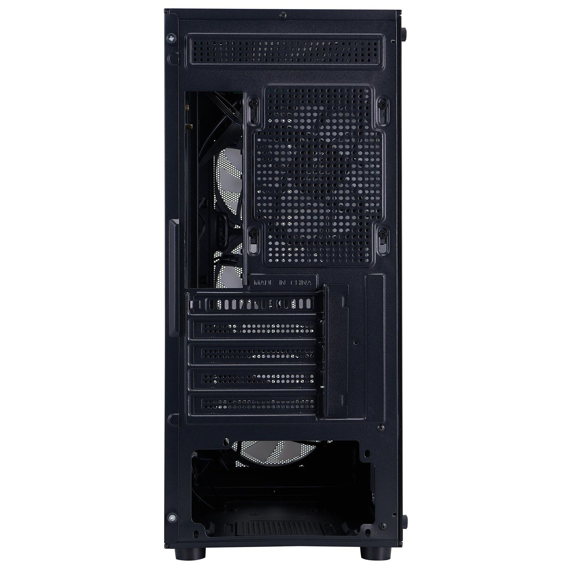 Корпус 1stPlayer FD3-M-BK-4F7 Black без БП 1stPlayer купить в Украине