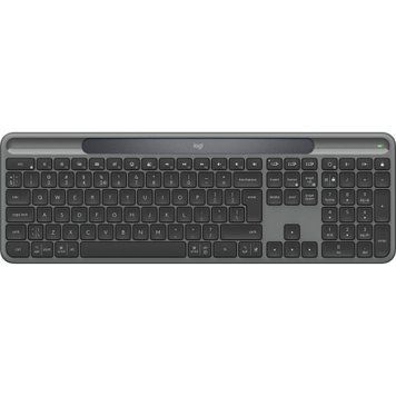 Клавіатура бездротова Logitech Slim Solar+ for Business Graphite (920-013779) Logitech купити в Україні