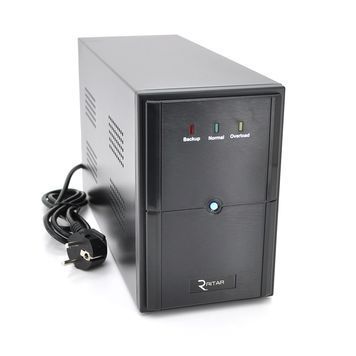 ДБЖ Ritar E-RTM1000 (600W) ELF-L, LED, AVR, 3st, 3xSCHUKO socket, 2x12V7Ah, metal Case Q2 (405*195*285) 10 кг (340*120*190) Ritar купити в Україні