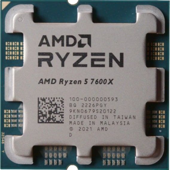 Процессор AMD Ryzen 5 7600X (4.7GHz 32MB 105W AM5) Box (100-100000593WOF) AMD купить в Украине