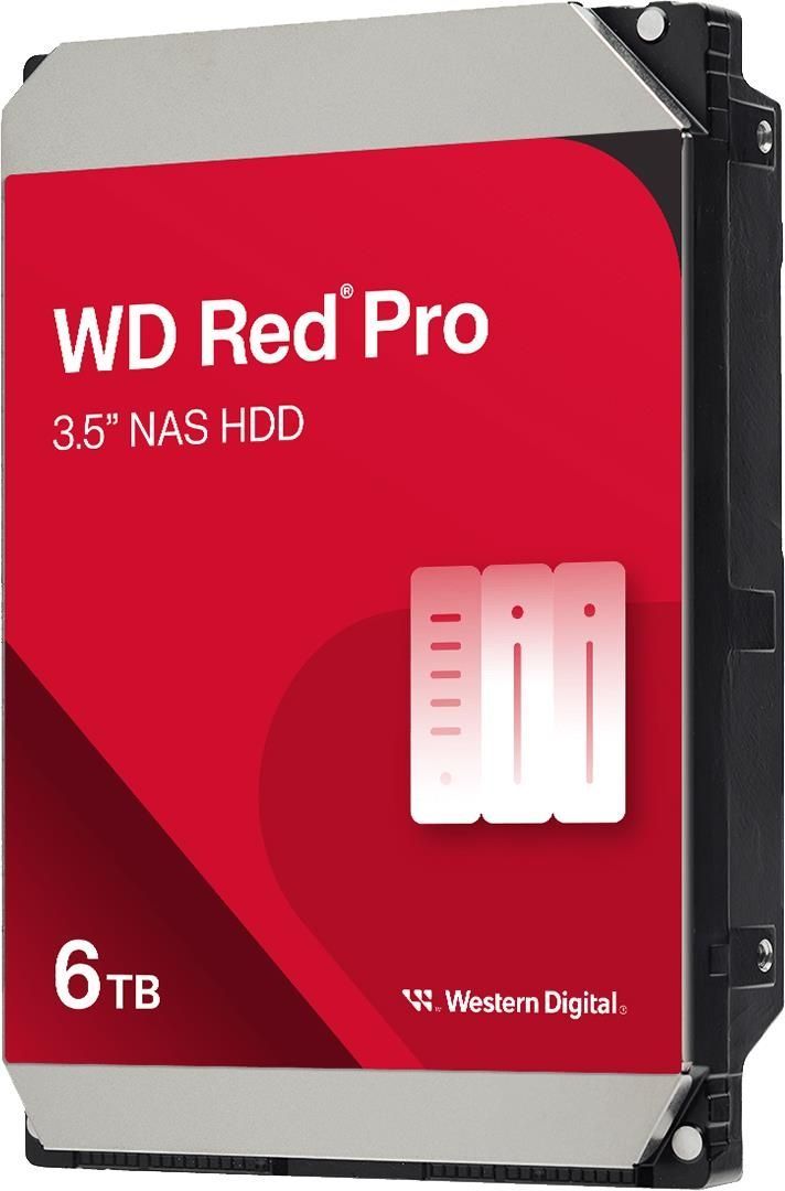 Накопичувач HDD SATA 6.0TB WD Red Pro NAS 7200rpm 256MB (WD6005FFBX) WD купити в Україні