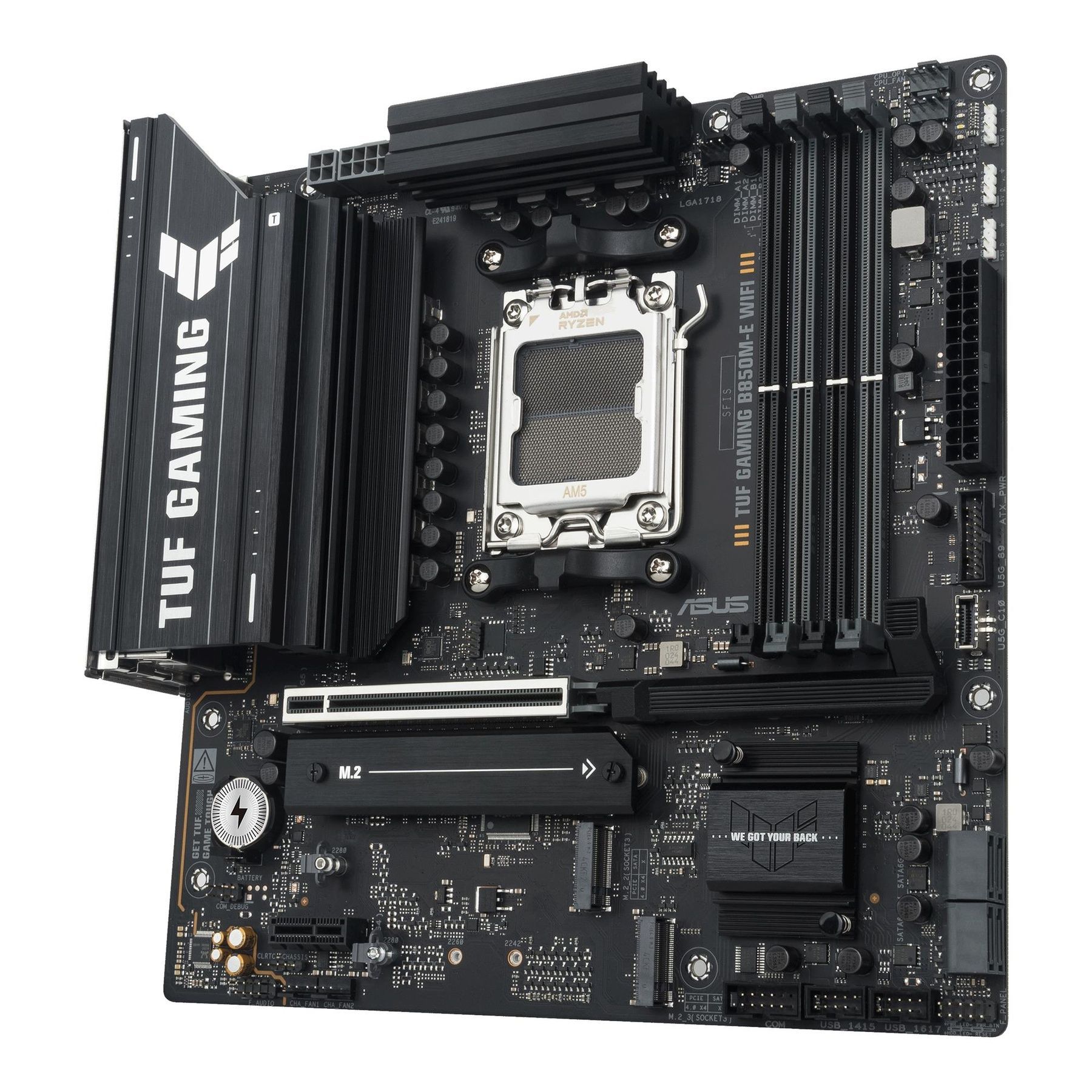 Материнська плата Asus TUF Gaming B850M-E WiFi Socket AM5 Asus купити в Україні