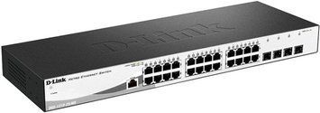 Комутатор D-Link DGS-1210-28/ME 24x1G, 4xSFP D-Link купити в Україні