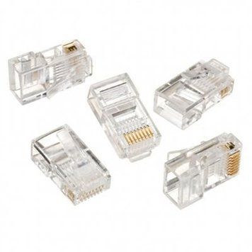 Коннектор RJ 45 Cablexpert (LC-8P8C-001/50) с золоченными контактами (50 шт/уп) Cablexpert купить в Украине