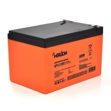 Акумуляторна батарея MERLION AGM GP12120F2 PREMIUM 12 V 12 Ah ( 150 x 98 x 95 (100) ) Orange Q6 MERLION купити в Україні